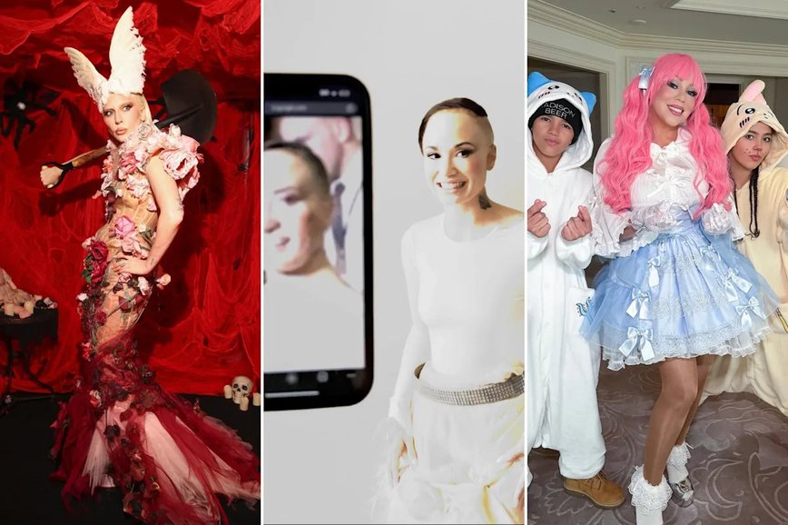 Celebrities Go All Out for Halloween 2025: From Lady Gaga's Garden to Paris Hilton's 'Slivingween'