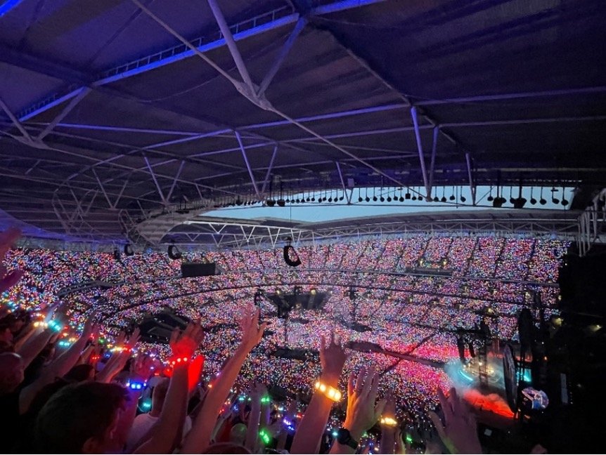 Coldplay at Wembley Stadium