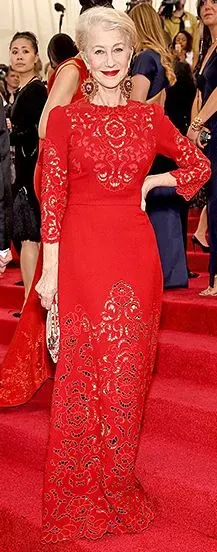 Helen Mirren’s Dolce & Gabbana Darling