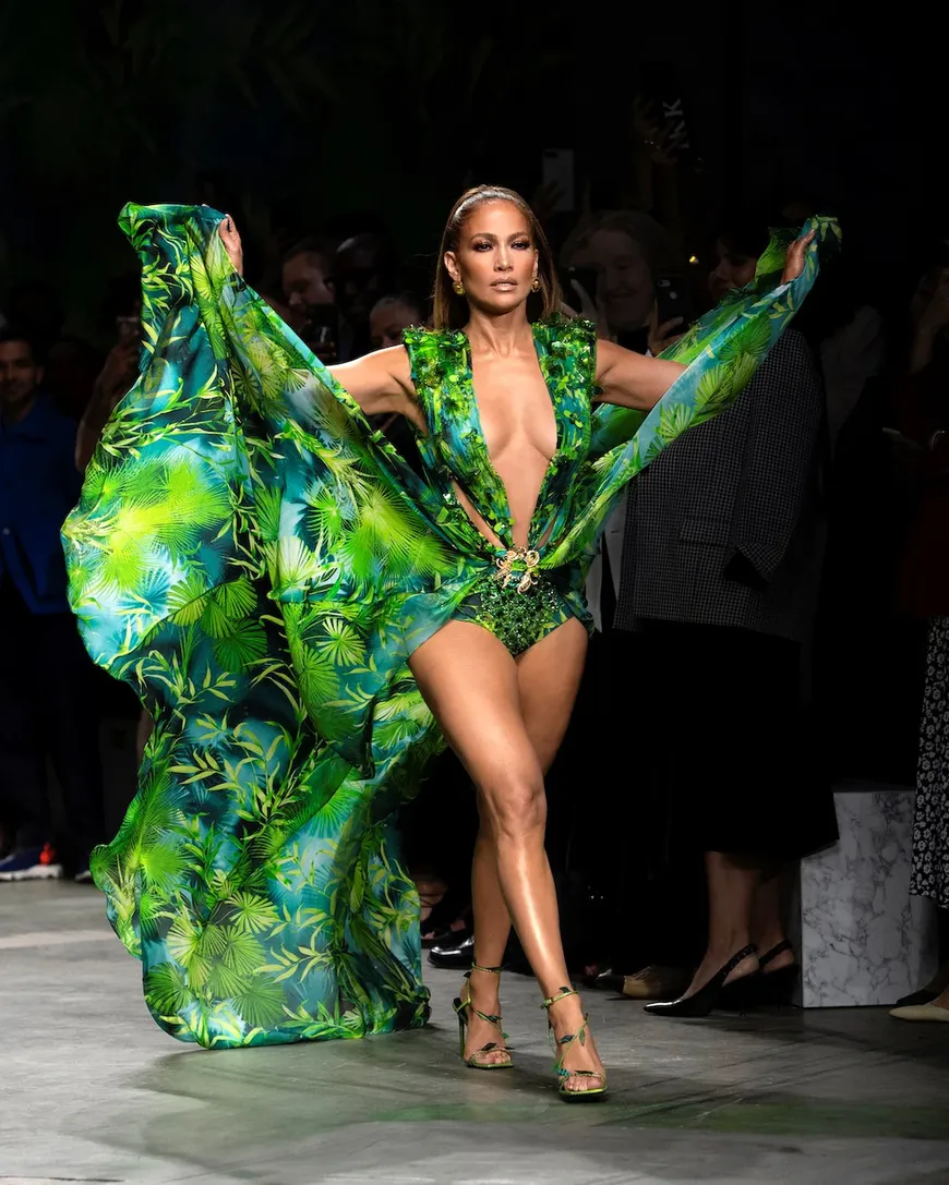 JLo and the Versace Jungle Dress