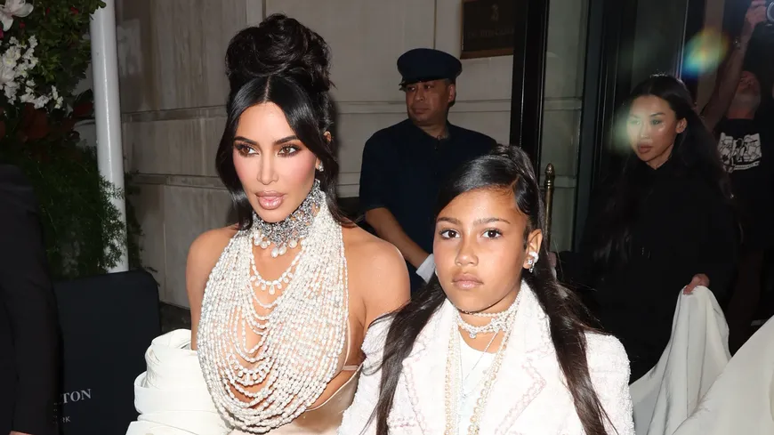 Kim K and North West Celebrity