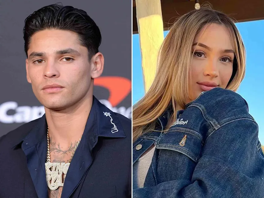Ryan Garcia and Andrea Celina