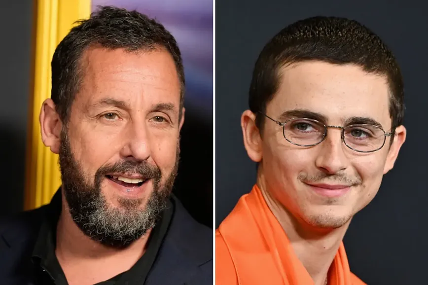 Adam Sandler and Timothée Chalamet Hit the Court, Showcase Skills but Miss the Mark