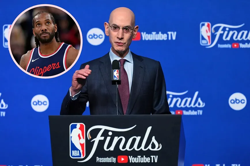 Adam Silver Under Fire: Kawhi Leonard and Clippers Scandal Rocks LA - Is the NBA Rigged?