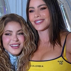 Sofia Vergara Rocks Colombian Pride with Shakira in LA