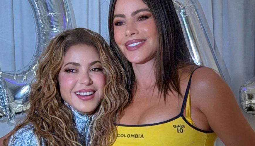 Sofia Vergara Rocks Colombian Pride with Shakira in LA