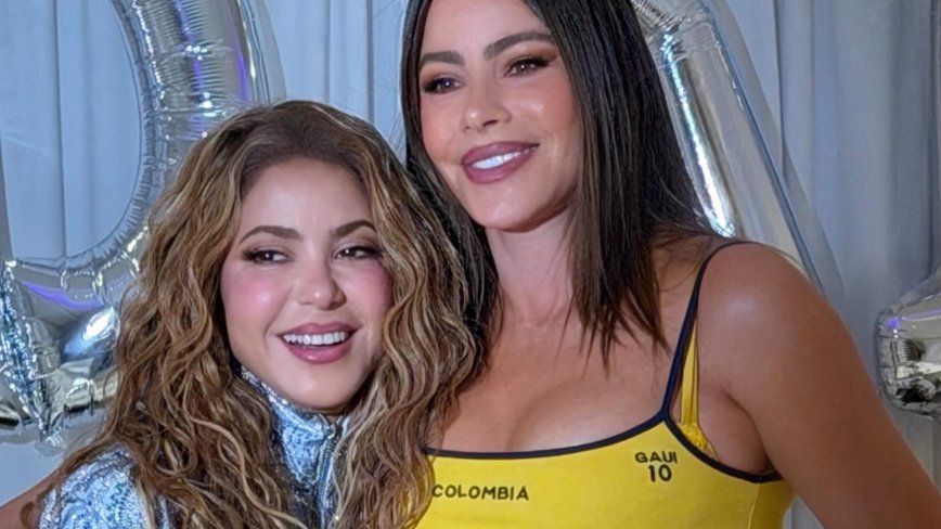 Sofia Vergara Rocks Colombian Pride with Shakira in LA