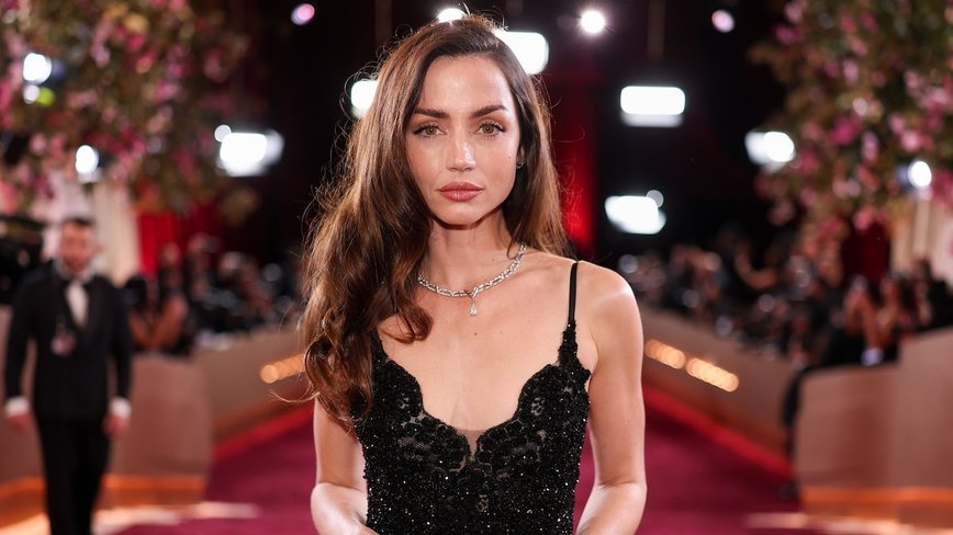 Ana de Armas Stuns in Lace at LA's Golden Globes After-Party