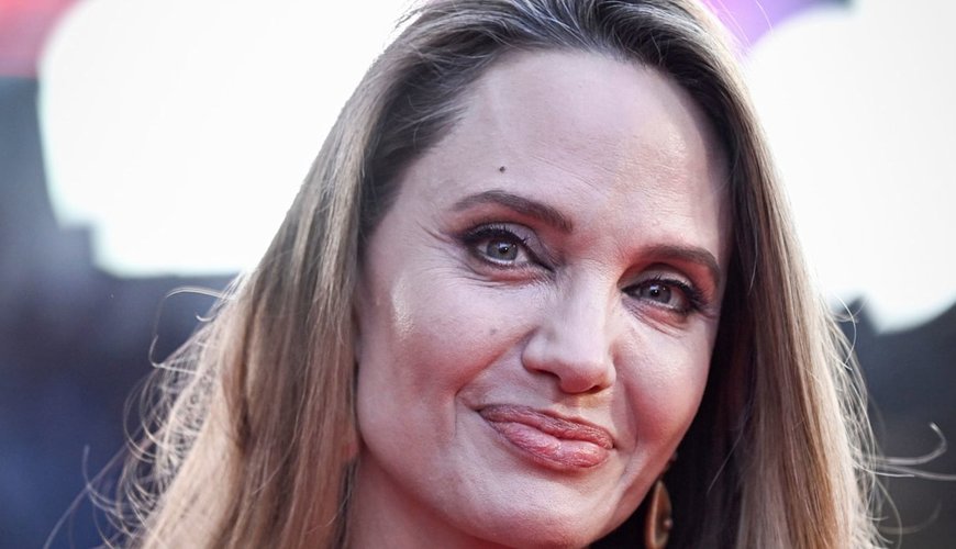 Angelina Jolie Slays in Velvet on the Red Carpet with a Bold SoCal Statement