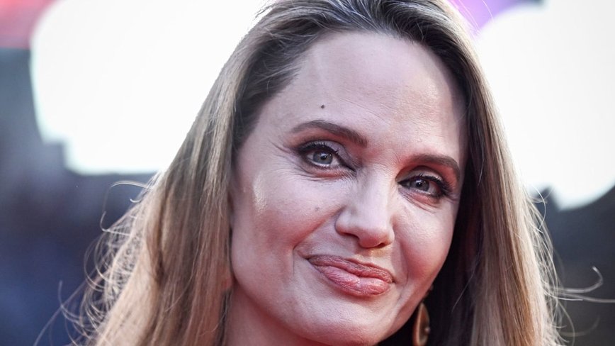 Angelina Jolie Slays in Velvet on the Red Carpet with a Bold SoCal Statement