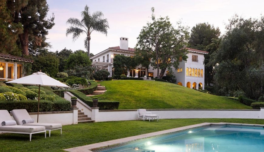Angelina Jolie Lists Iconic Old Hollywood Estate with a $30 Million Price Tag