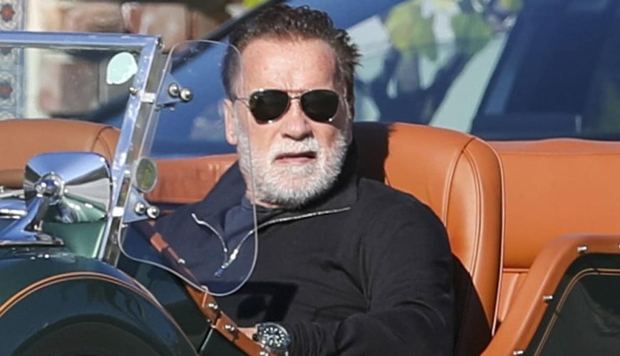 Arnold Schwarzenegger's Joyride in an Iconic Convertible and Heartfelt Tribute to Veterans