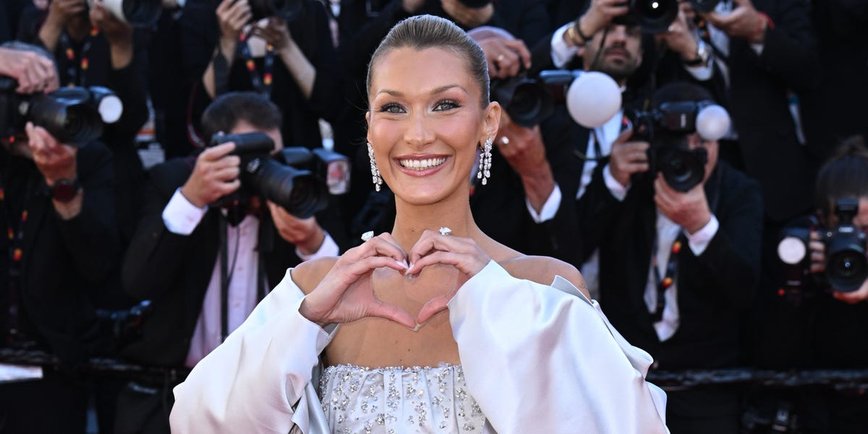 Bella Hadid Dazzles in Satin at Cannes: A Showstopper on the French Riviera