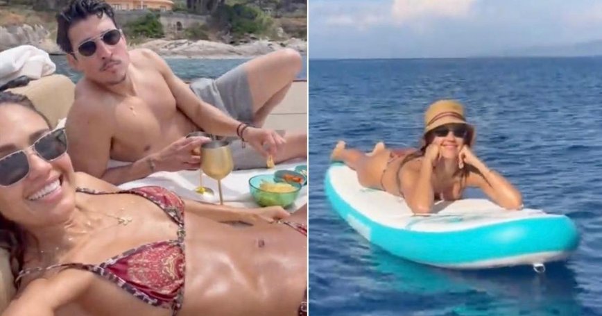 Jessica Alba's Boho Beach Vibes: Sun, Sea, and Romance
