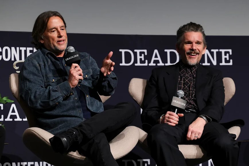 Ethan Hawke and Richard Linklater Dive Deep into the Artistic World of 'Blue Moon'