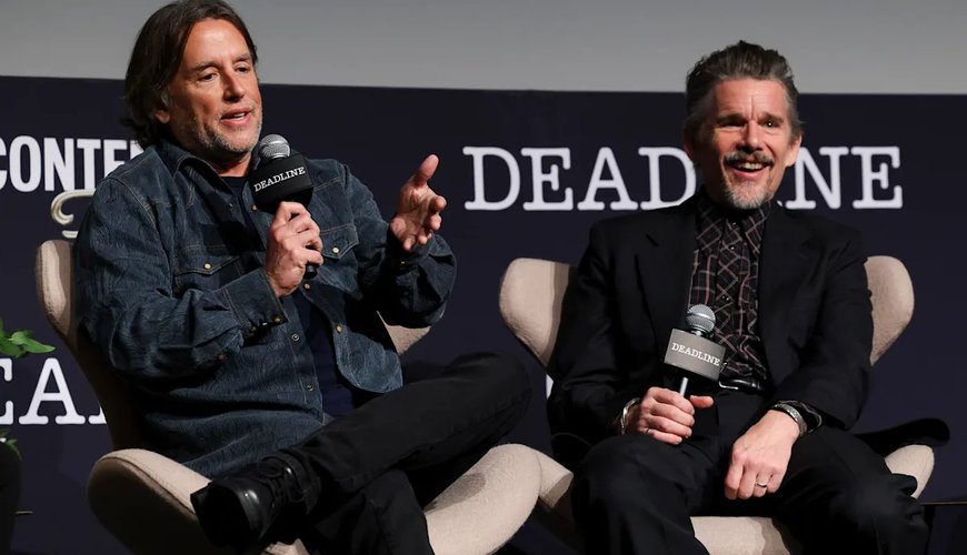 Ethan Hawke and Richard Linklater Dive Deep into the Artistic World of 'Blue Moon'