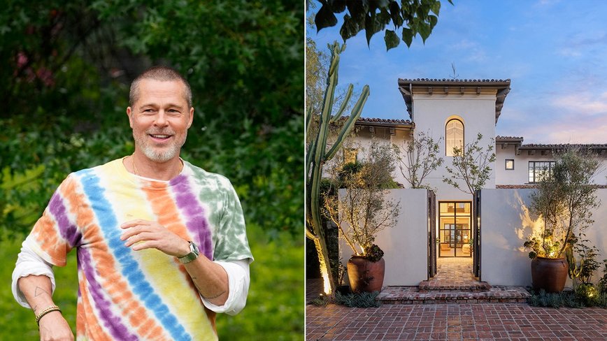 Brad Pitt Drops $12M on Hollywood Hills Mansion from The Killers’ Dave Keuning