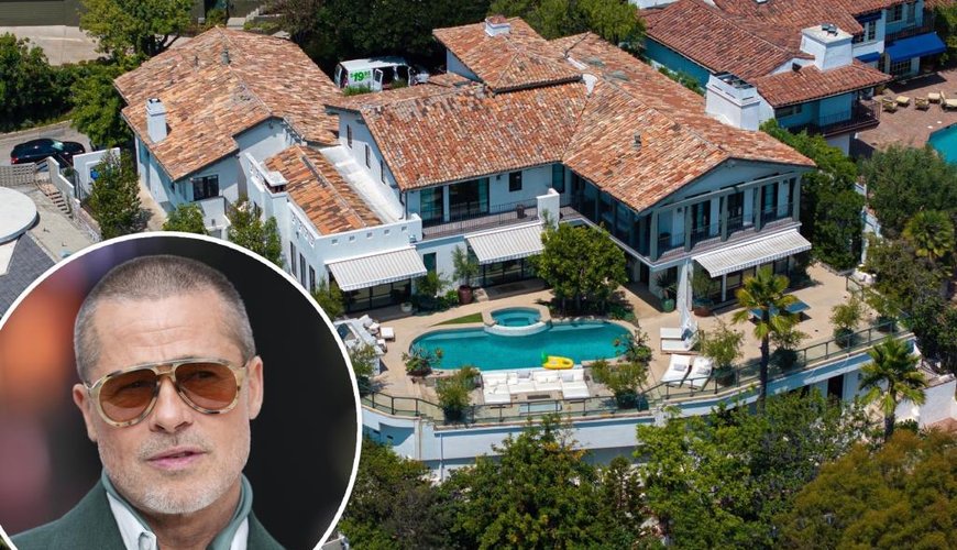 Brad Pitt Drops $12M on a Hollywood Hills Hideaway with Serious Security Vibes