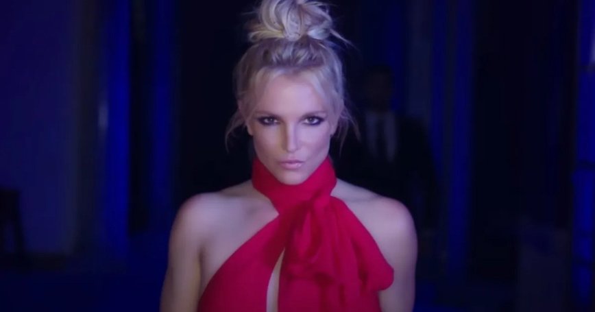 Britney Spears Slays in Red Mini Dress Dance Vid, LA Style!