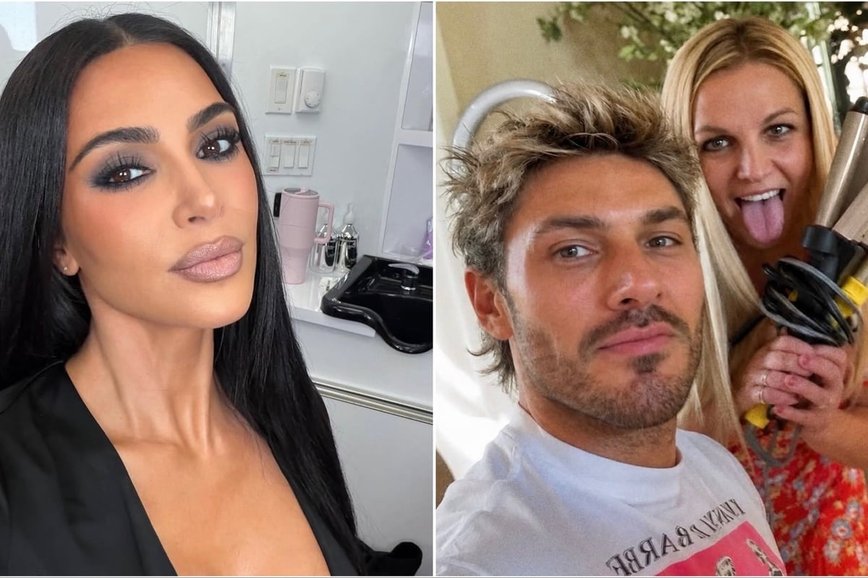 Britney Spears' Blonde Bombshell: Kim Kardashian's Secret Hair Connect