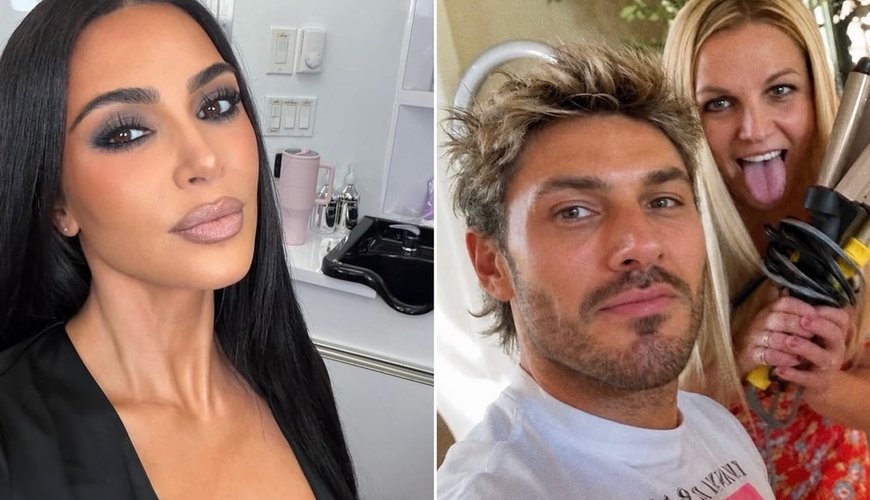 Britney Spears' Blonde Bombshell: Kim Kardashian's Secret Hair Connect