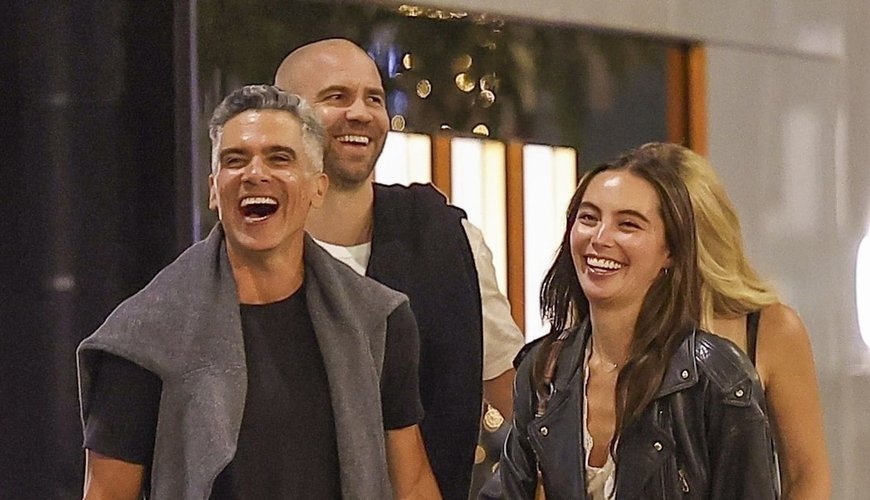 Cash Warren All Smiles with New Flame Hana Sun Doerr After Jessica Alba Split