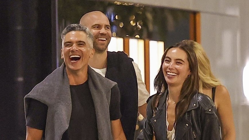 Cash Warren All Smiles with New Flame Hana Sun Doerr After Jessica Alba Split