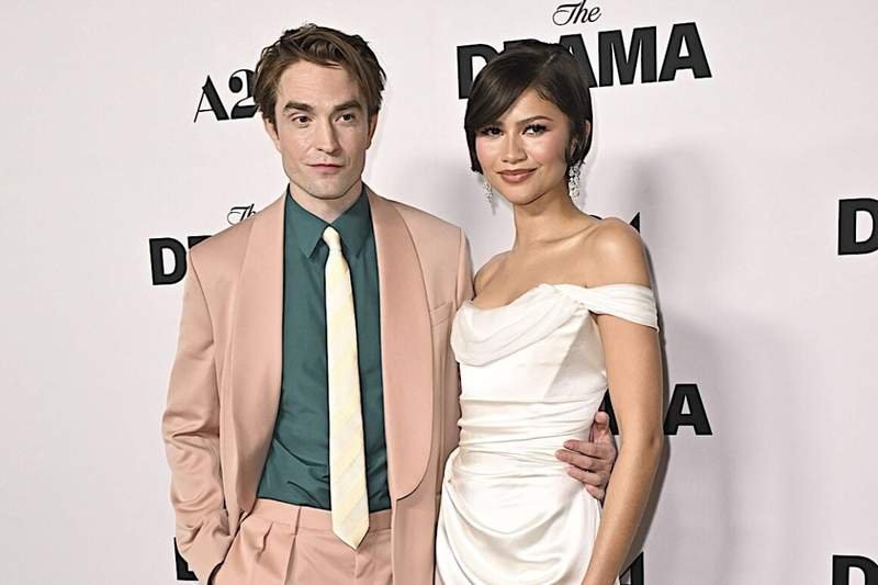 Robert Pattinson & Zendaya Premiere The Drama
