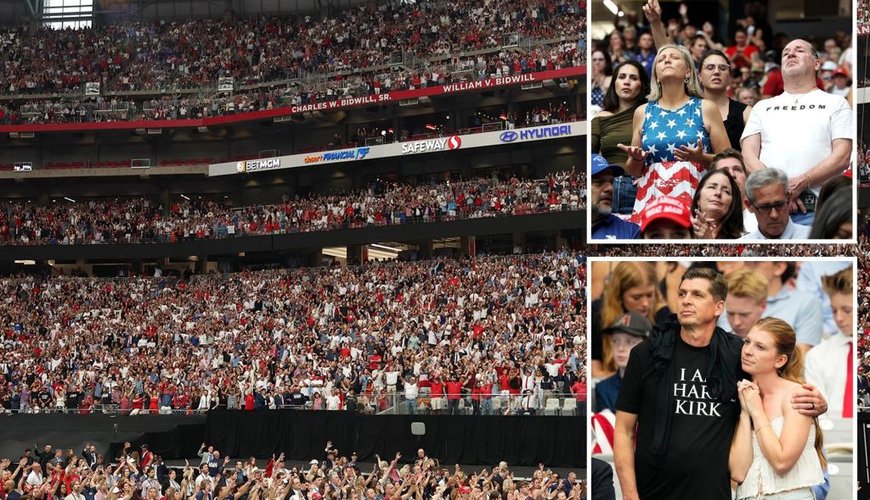 Charlie Kirk Memorial Packs Arizona with 200K Mourners – Trump and Widow Erika Honor a ‘Patriot’