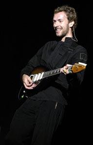 Chris Martin of Coldplay