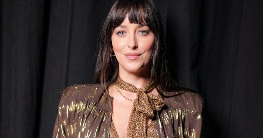 Dakota Johnson Rocks a Minimalist Look in LA with Calvin Klein Vibes