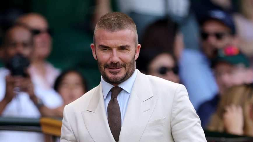 David Beckham and Simba Steal Hearts on International Dog Day with SoCal Vibes