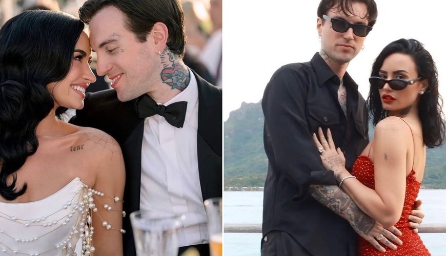 Demi Lovato and Jutes Celebrate First Anniversary With Heartfelt Posts
