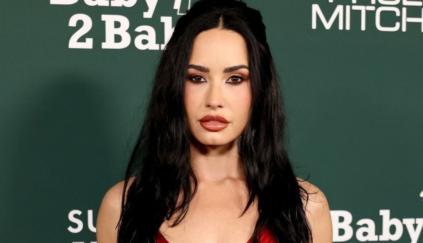 Demi Lovato Steals the Spotlight in a Bold Vintage Red Gown at LA Gala