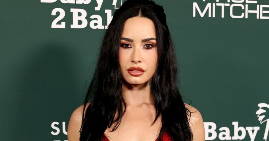 Demi Lovato Steals the Spotlight in a Bold Vintage Red Gown at LA Gala