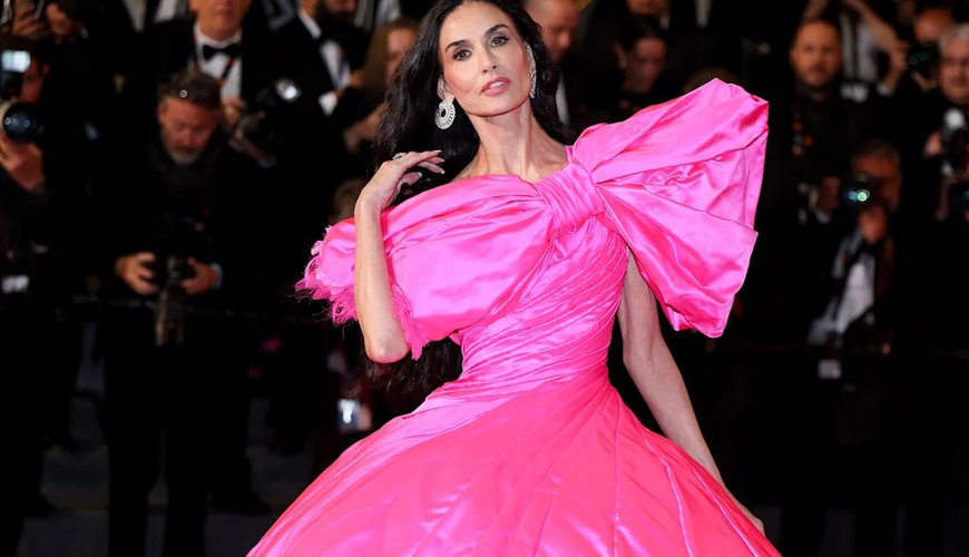 Demi Moore Dazzles in Pink at Cannes: A Star-Studded Fashion Recap