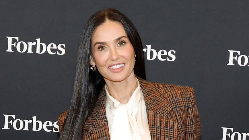 Demi Moore Slays with Bold New Bangs at Milan Fashion Week Gucci Premiere