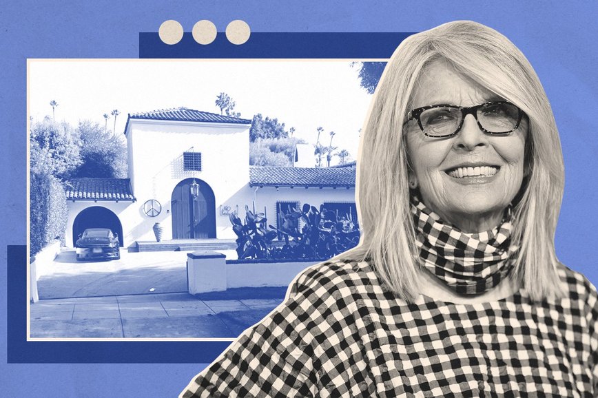 Diane Keaton's Former Beverly Hills Oasis Back on the Market with a Massive Price Drop