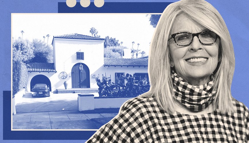Diane Keaton's Former Beverly Hills Oasis Back on the Market with a Massive Price Drop