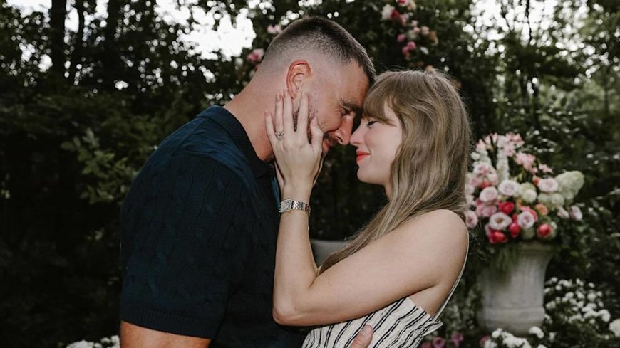 Taylor Swift and Travis Kelce