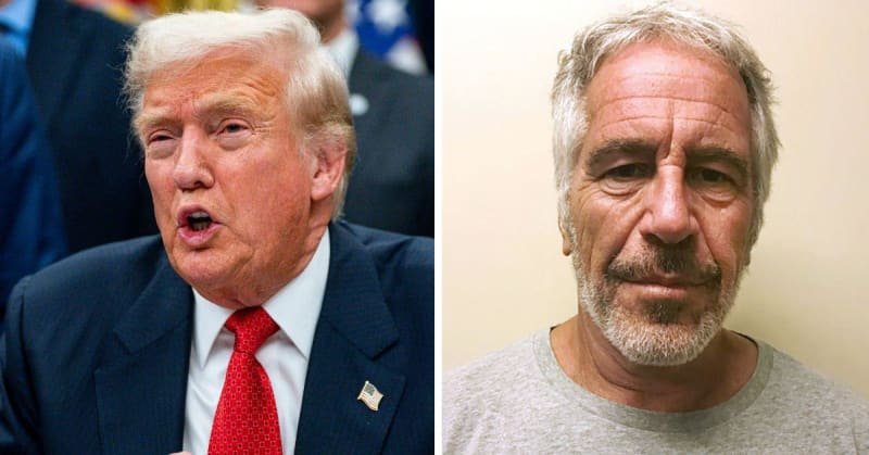 Trump Dodges Reporters' Questions on Epstein Email Bombshells