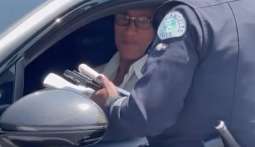 The Rock's Hollywood Adventure: Walk of Fame to Police Stop