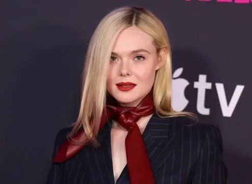 Elle Fanning's Dazzling OnlyFans Look: Cone Bras and Tassels Steal the Show