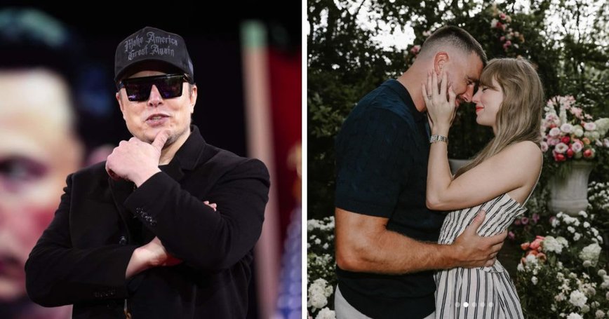 Elon Musk Drops Cryptic Rocket Emoji on Taylor Swift and Travis Kelce's Engagement News
