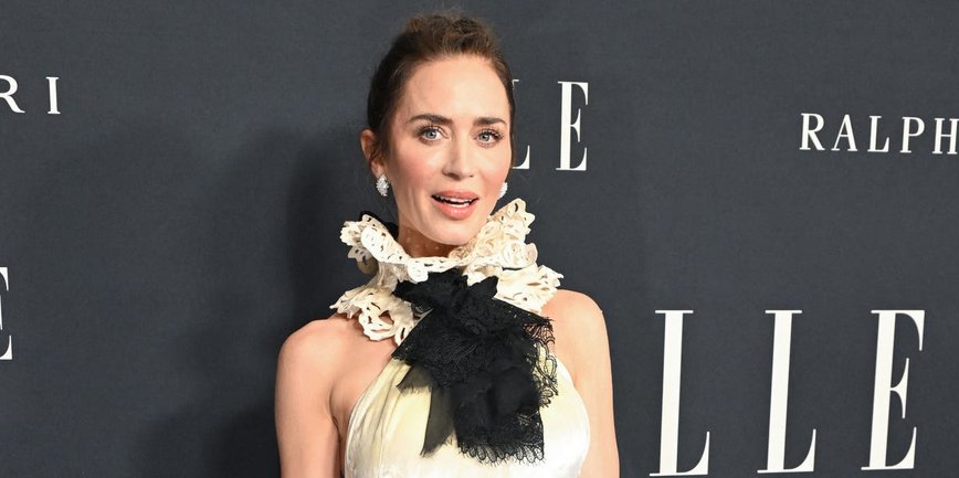 Emily Blunt Dazzles in Ralph Lauren at ONDA LA's Star-Studded Women in Hollywood Event
