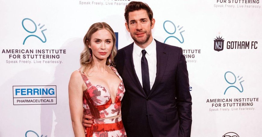 Emily Blunt and John Krasinski
