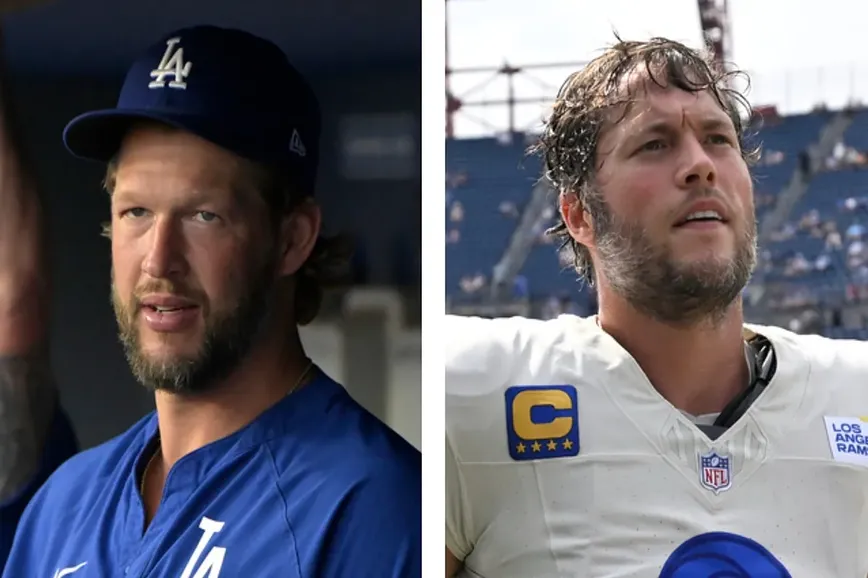 LA Legends Clayton Kershaw and Matthew Stafford: Lifelong Bros and Doppelgangers!