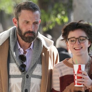 Ben Affleck and Fin Affleck Turn NYC Streets into a Fashion Runway