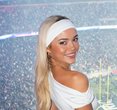 Livvy Dunne Makes a Splash in Vintage Beachwear for Sports Illustrated Swimsuit