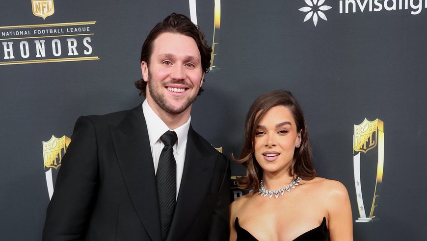 Josh Allen and Hailee Steinfeld